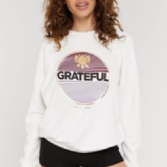 Spiritual Gangster Grateful Lotus Crew Sweatshirt. Size M - Picture 2 of 5